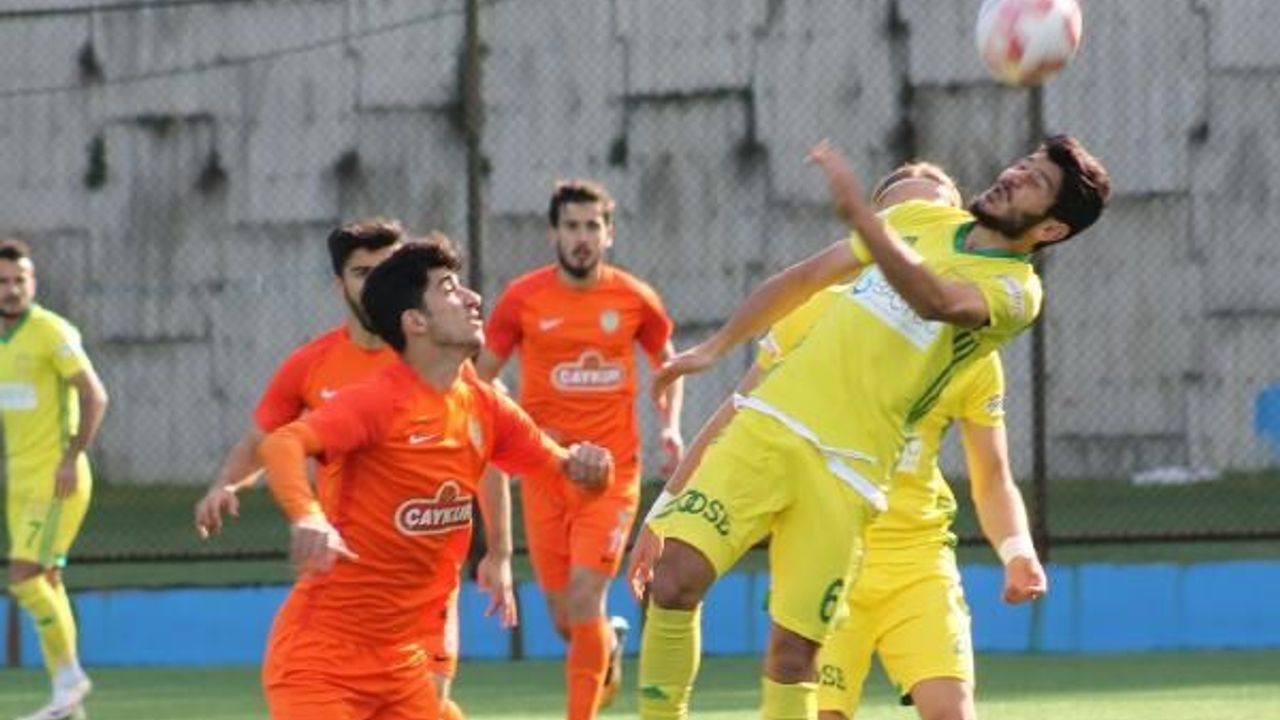 Baysal İnşaat Düzyurtspor - Osmaniyespor Futbol Kulübü: 1-1