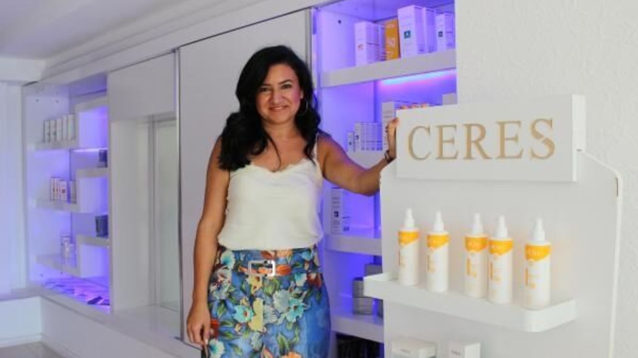 Girişimci kadın, kendi kozmetik markasını yarattı