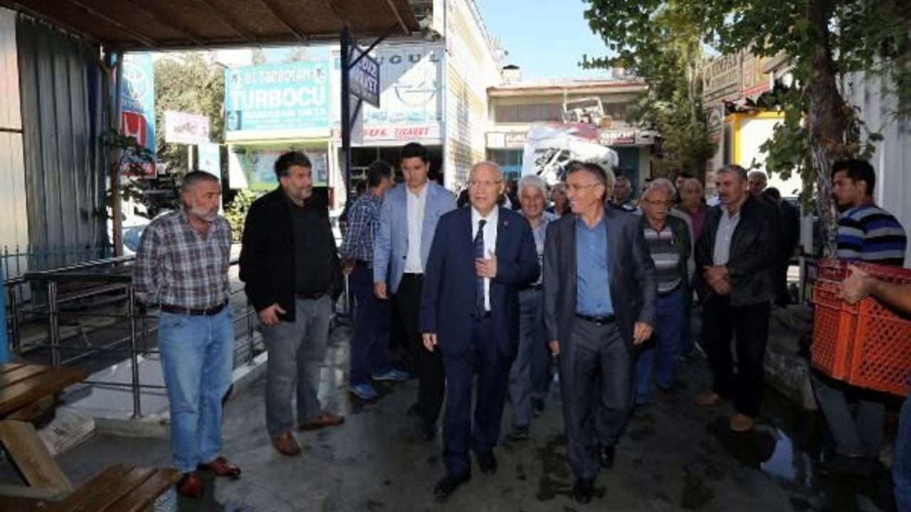 Başkan Yaşar, Yıldız Sanayi Sitesi esnafını ziyaret etti