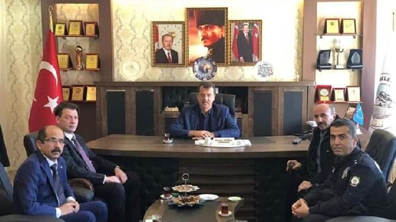 Emniyet Müdürü Cebeci'den, Başkan Öztürk'e ziyaret