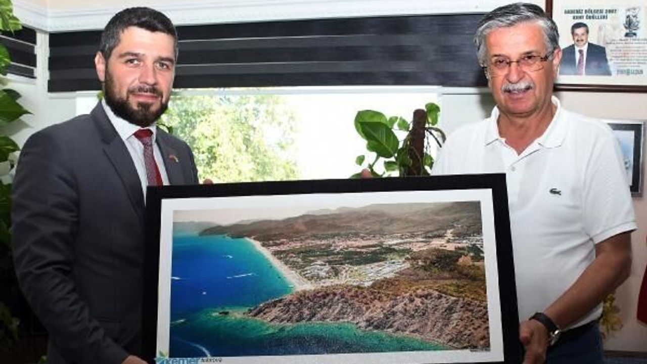 Ukrayna Konsolosu Khomenko, Başkan Topaloğlu'nu ziyaret etti