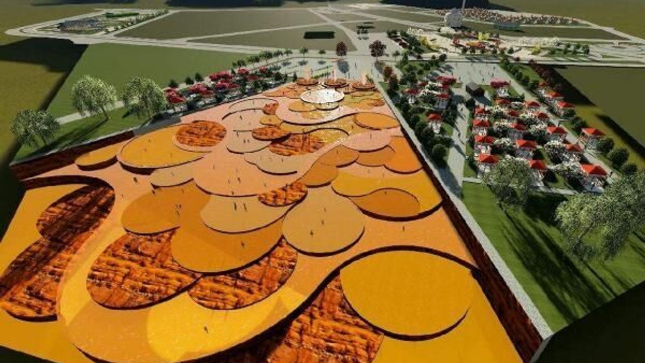 Sıcak Çermik'te Altınkale ve çadır projesi başladı