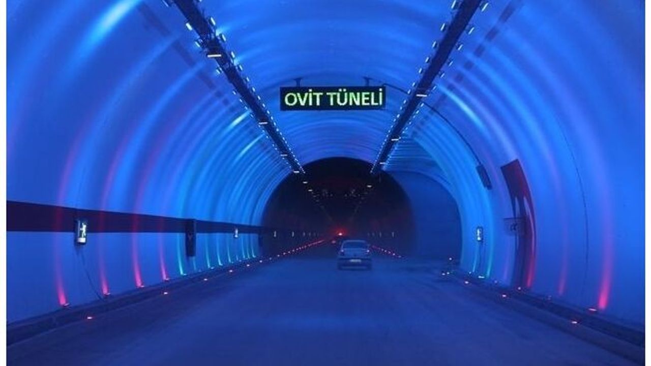 Ovit Tüneli'nde güvenlik böyle sağlanıyor