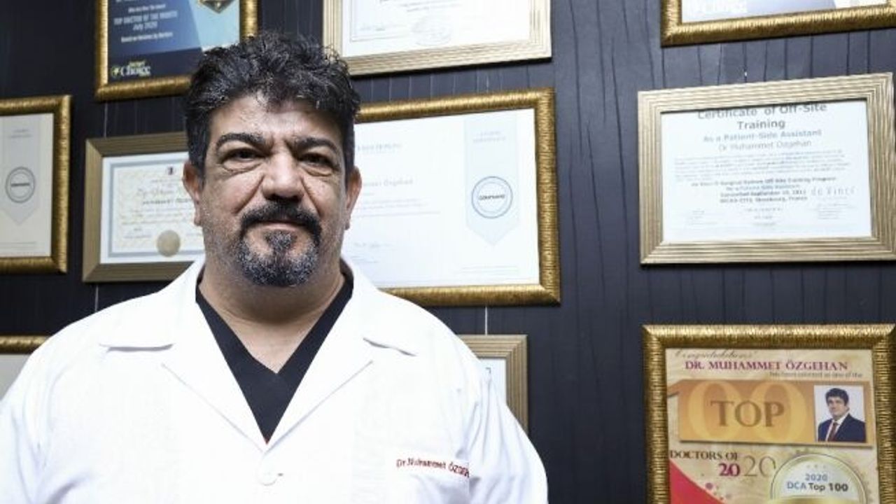 Dr. Muhammet Özgehan, dünyanın en iyi 100 doktoru arasında