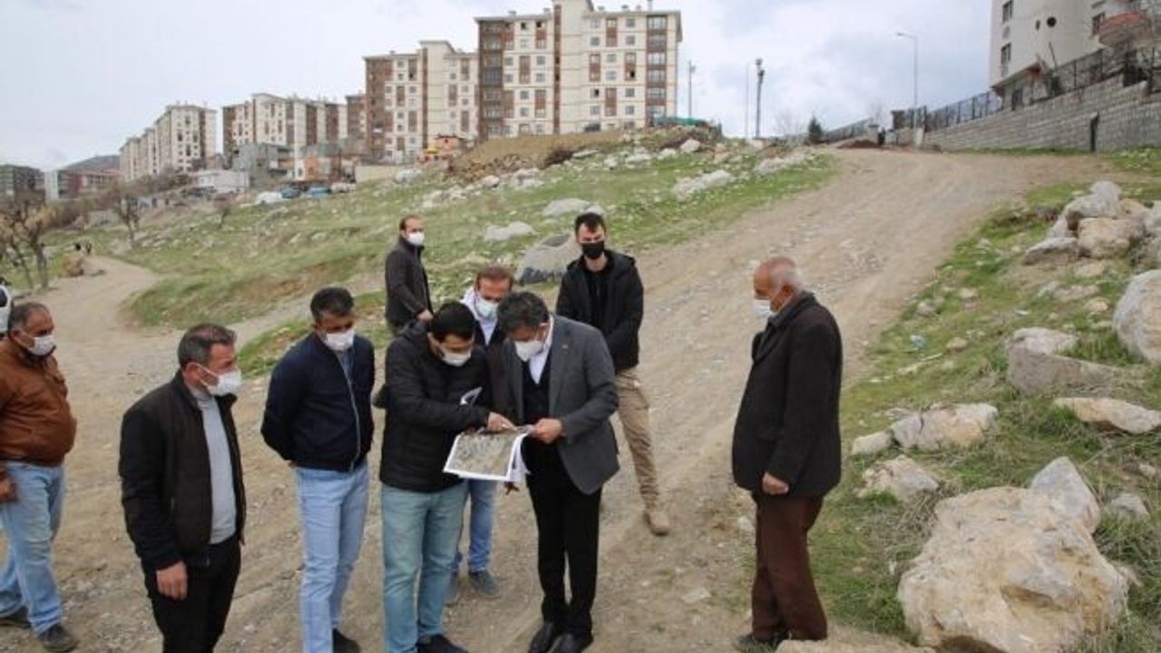 Şırnak Belediye Başkanı Yarka, devam eden çalışmaları inceledi