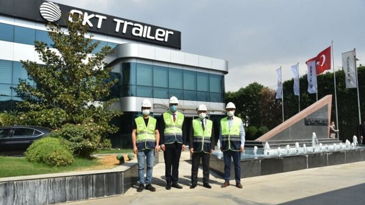 Aydın Valisi OKT Trailer firmasını yetkilileri ile görüştü