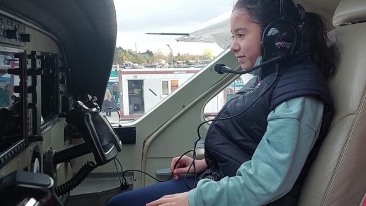 Uçak kazasından yaralı kurtulan Deniz Kayra’nın hayali gerçek oldu