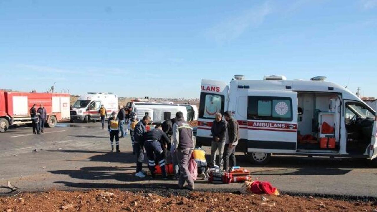 Midyat’ta zincirleme trafik kazası: 1 ölü, 5 yaralı