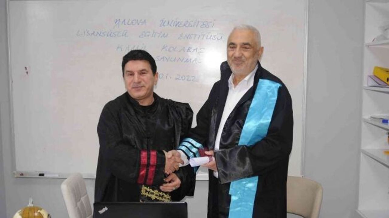 7 torun sahibi Kamil dede, 64 yaşında yüksek lisans yaptı