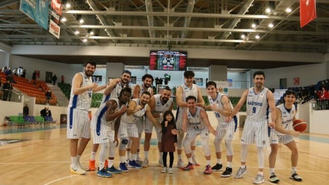 TBL: Kocaeli BŞB Kağıtspor: 80 - Mamak Belediyesi: 77