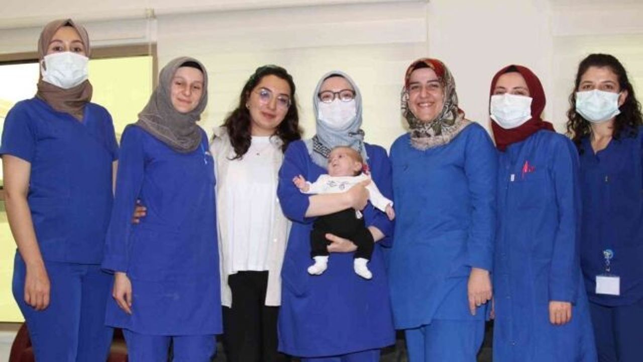 Erken doğan bebek Erzurum Şehir Hastanesi’nde sağlığına kavuştu