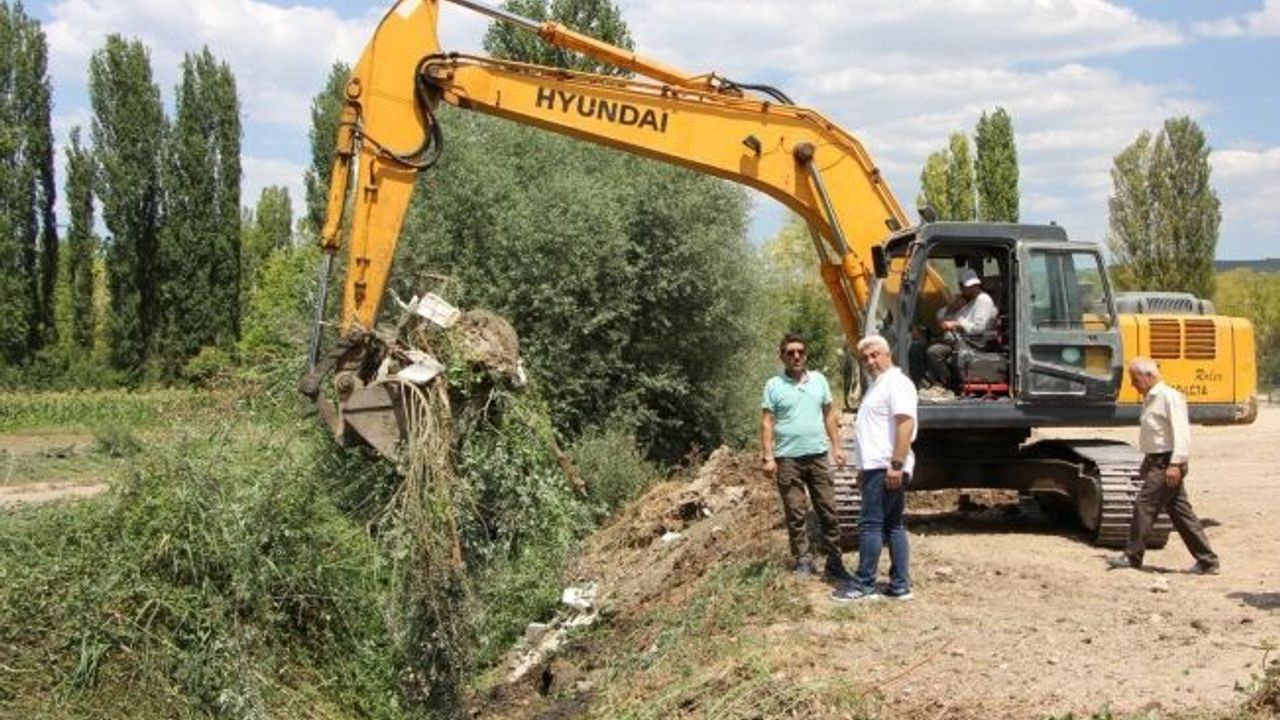 Hisarcık’ta Küçükçay Taşkın Koruma Projesi çalışmalarına başlandı