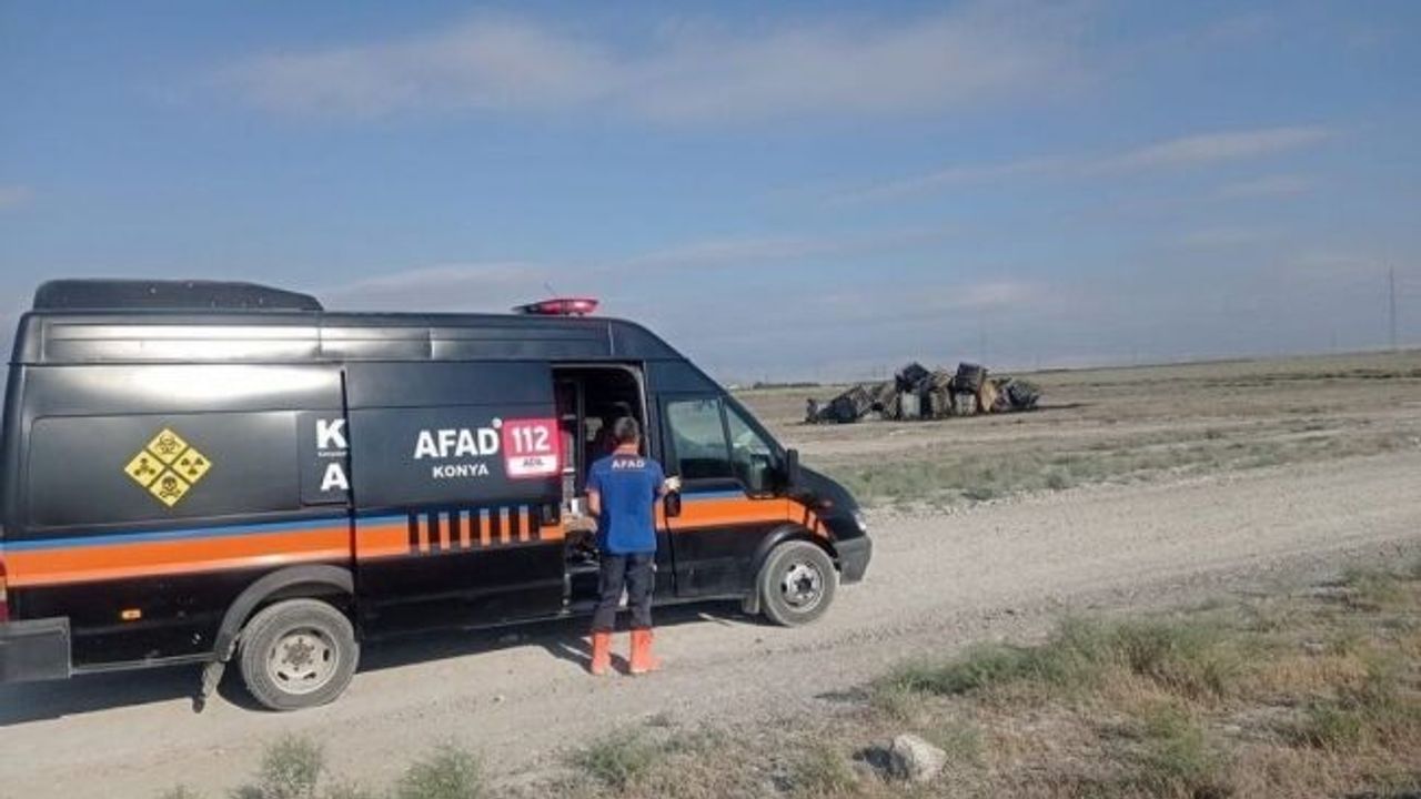 Konya’da çevreye kimyasal atık atan 3 kişi tutuklandı