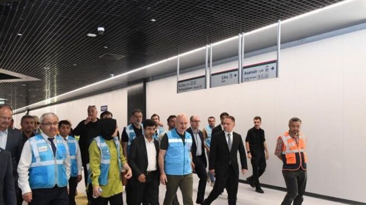 Tavşantepe-Sabiha Gökçen Metro Hattı’nda açılış öncesi son incelemeler gerçekleşti