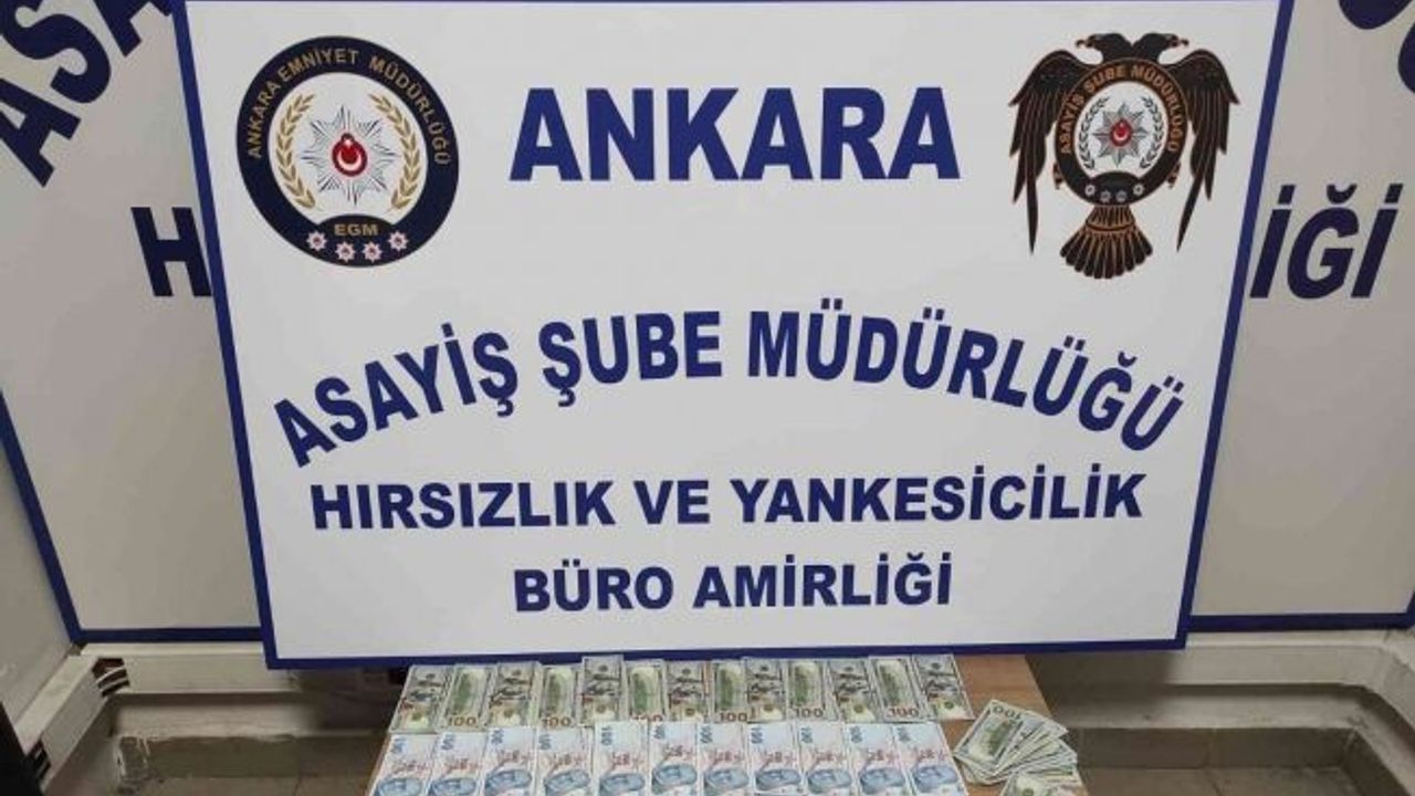 Ankara Emniyet Müdürlüğü’nden takipli otodan hırsızlık yapan şahıslara “balon” operasyonu