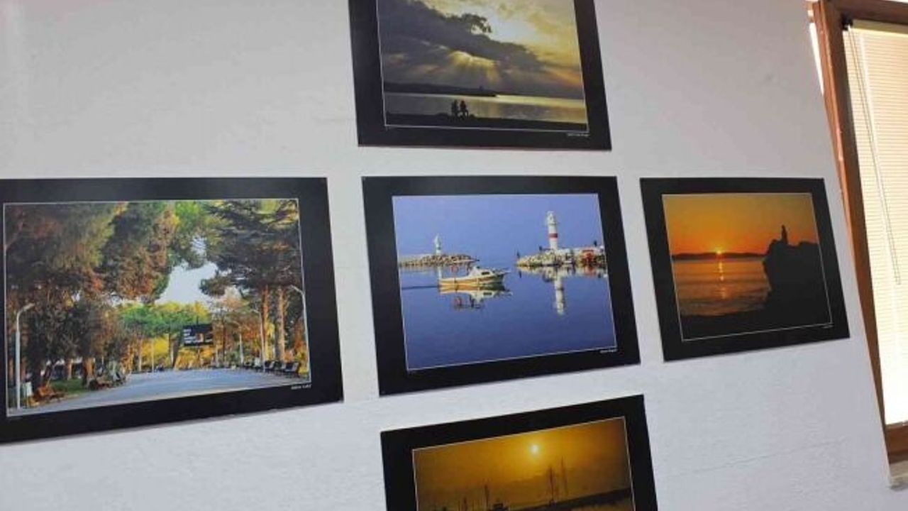 Burhaniye’de Reha Yurdakul Kültür Merkezi sergi salonu gibi oldu