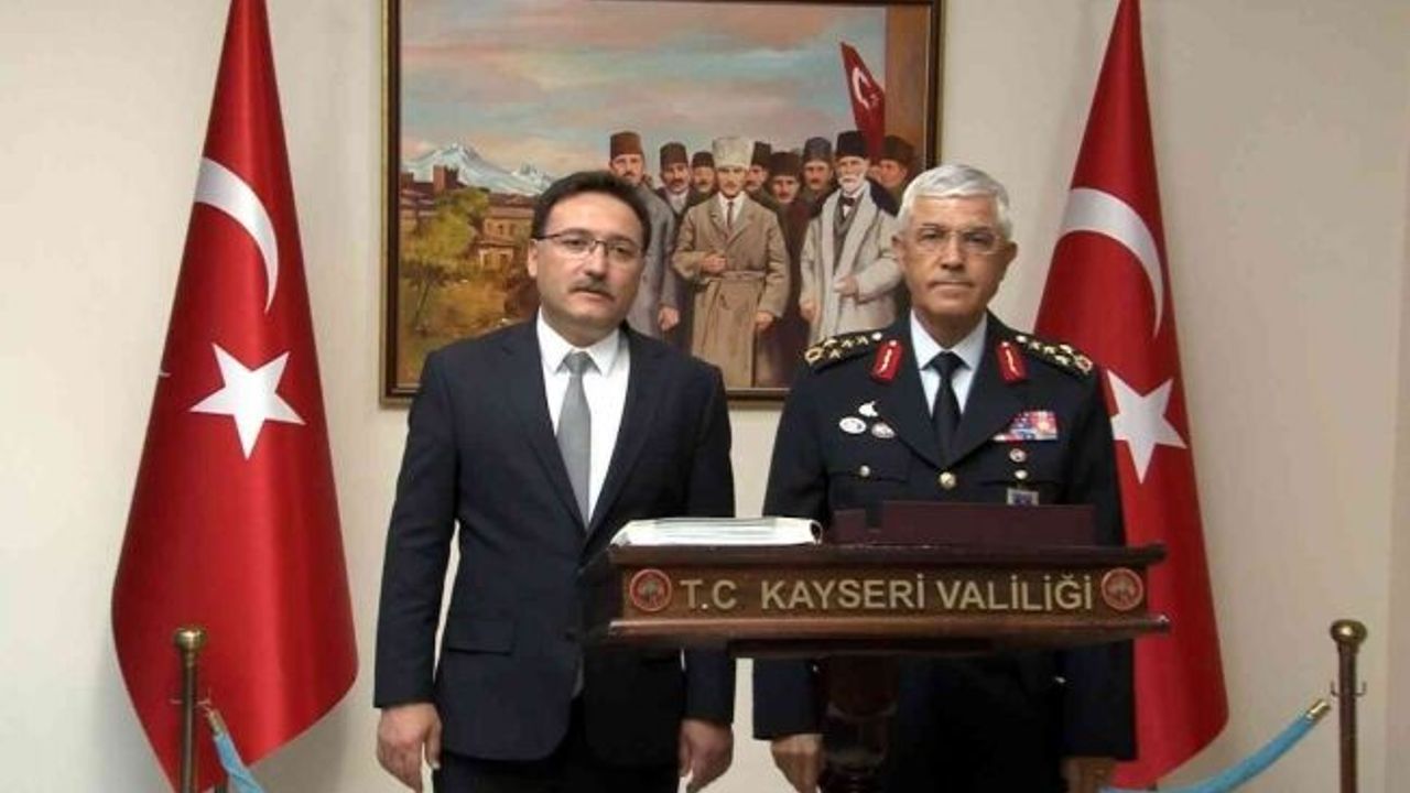 Jandarma Genel Komutanı Orgeneral Çetin’den Vali Çiçek’e ziyaret