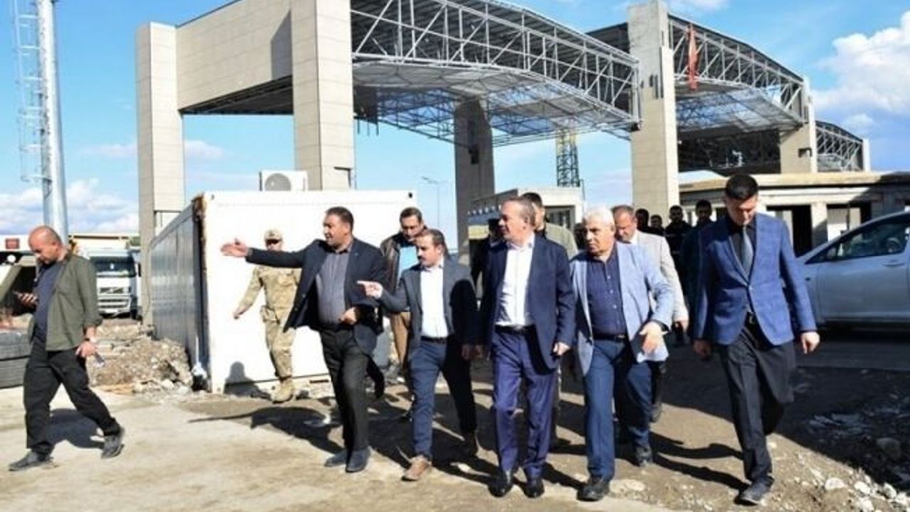 Türkgözü Sınır Kapısı’nda inşaat çalışmaları devam ediyor