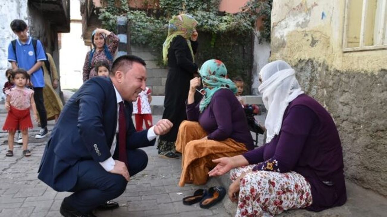 Bağlar Belediye Başkanı Beyoğlu, vatandaş buluşmaların devam ediyor