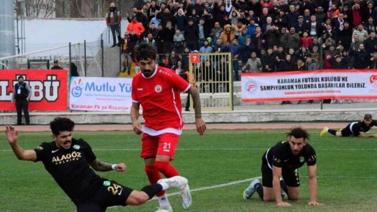 TFF 3. Lig: Karaman FK: 1 - Iğdır FK: 0