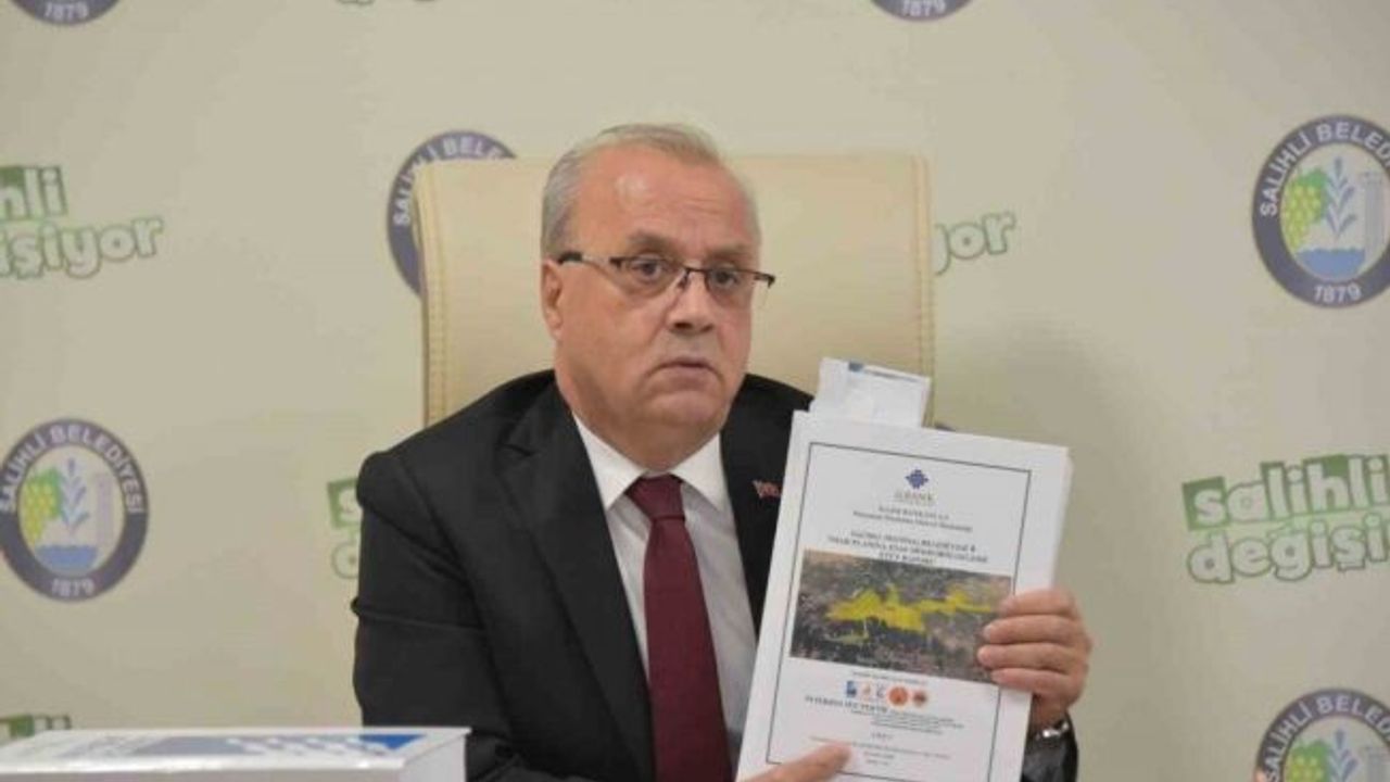 Salihli’de alt bölümü iş yeri olan binalara kolon denetimi