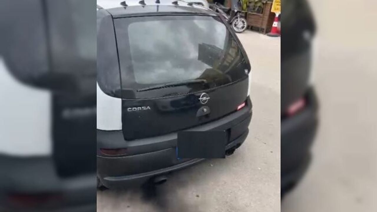 Adana’da abart egzoz takılan 21 araç trafikten men edildi