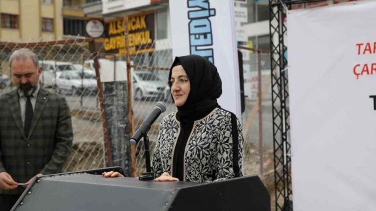 Akyurt tarihi Merkez Camii çevre düzenlemesinde temel atıldı