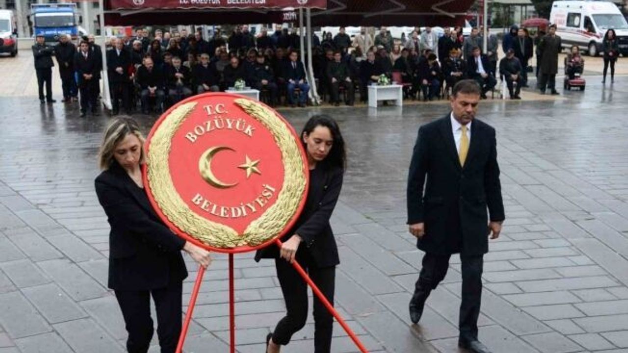Bozüyük’te Çanakkale Zaferi’nin 108. yıl dönümü nedeni ile törenler düzenlendi