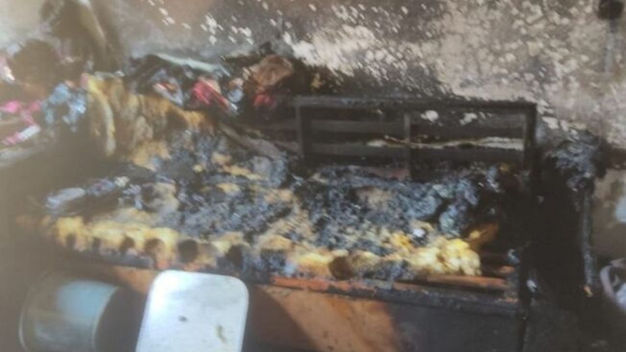 Gönen’de evde çıkan yangın maddi hasara yol açtı