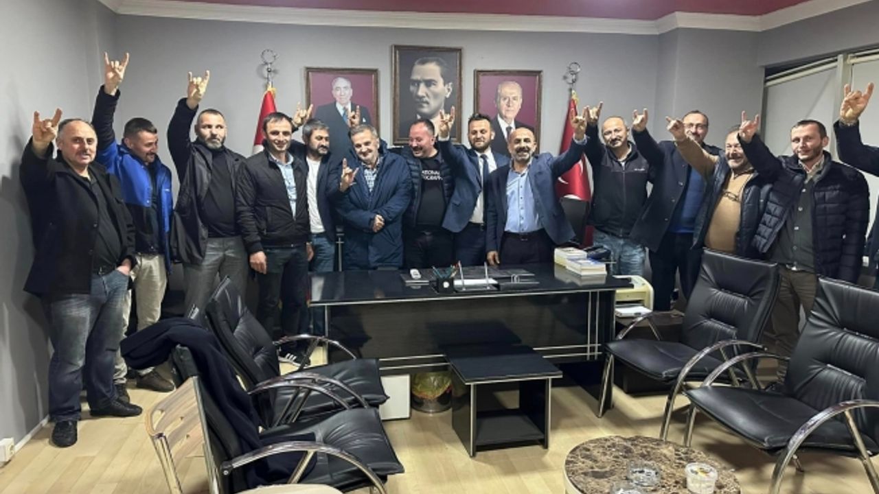 MHP Rize Milletvekili Aday Adayı Karakoyun'a İyidere'den  destek