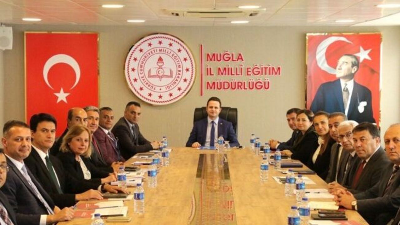 Muğla’da eğitim yöneticileri afet sonrası yapılan çalışmaları değerlendirdi