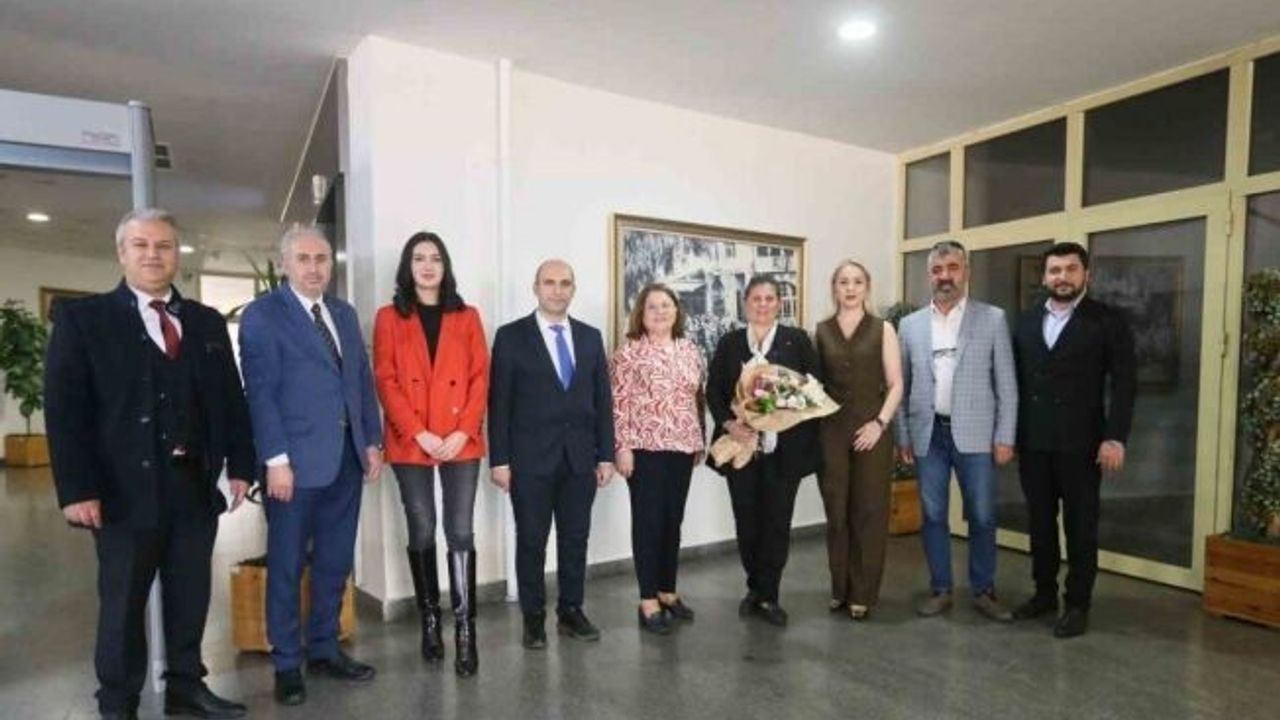 Sivas ve Erzincan dernek yetkilileri, Başkan Çerçioğlu ile görüştü