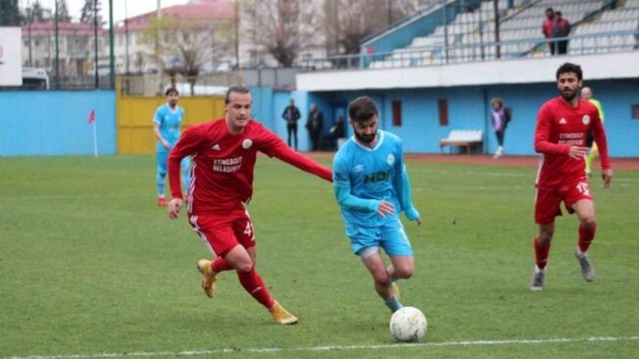 TFF 2. Lig: Pazarspor: 1 - Etimesgut Belediyespor: 1