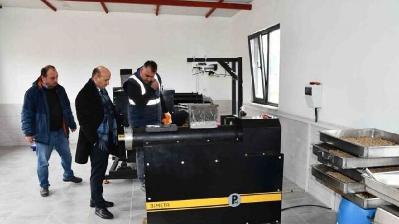 Yalova Altınova’da atık yemekler yüksek kaliteli mamaya dönüşüyor
