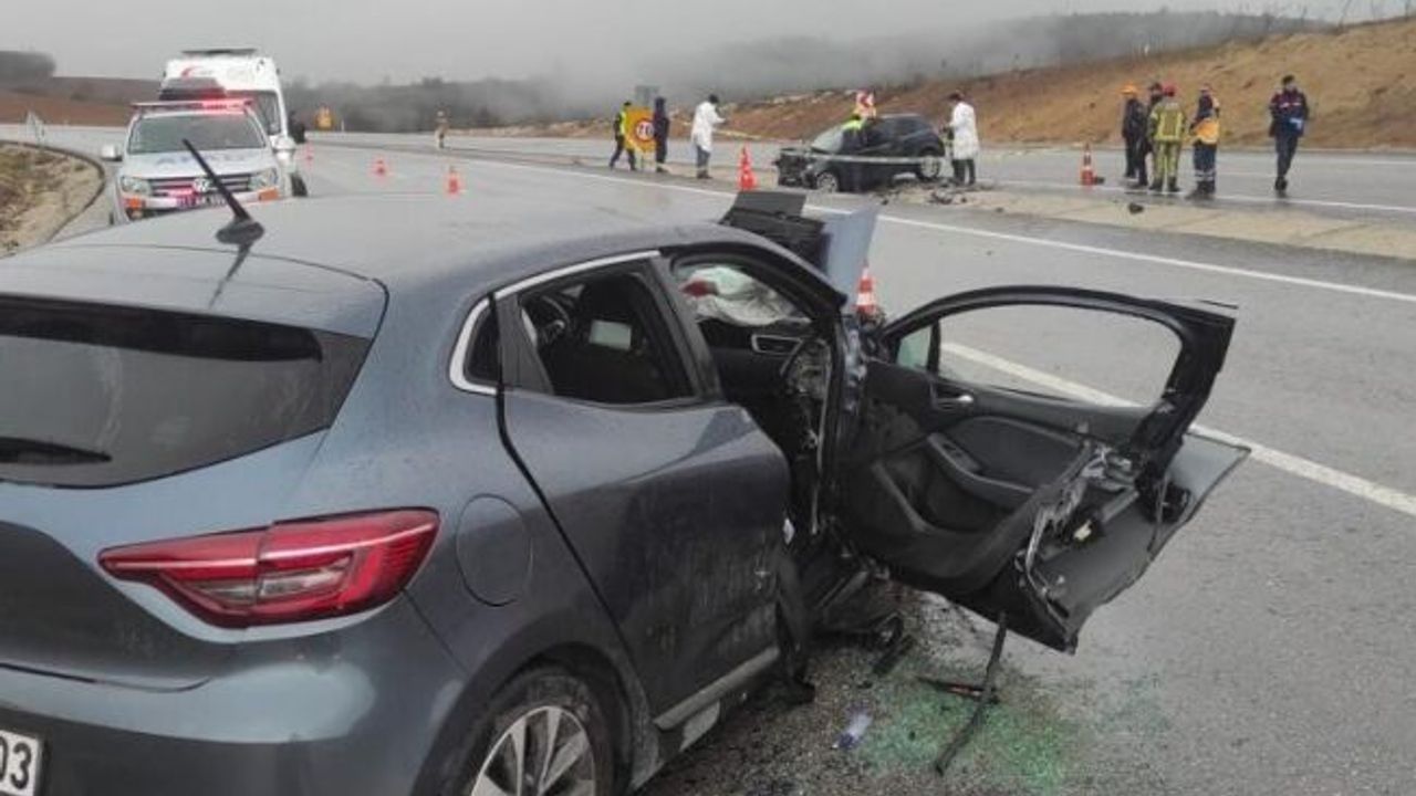 Yenişehir-Bilecik yolunda kaza: 1 ölü, 3 yaralı