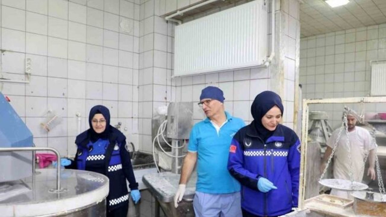 Zabıtalardan fırın ve marketlerde sıkı denetim