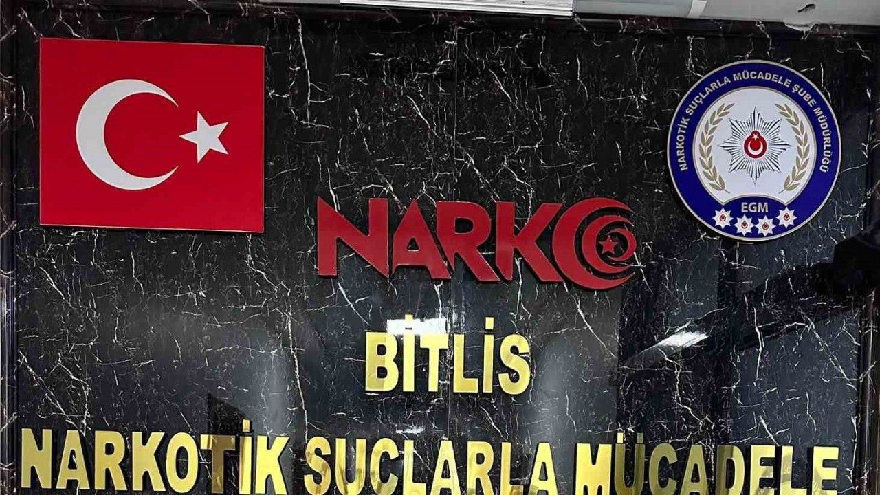 Bitlis’te uyuşturucu madde ele geçirildi