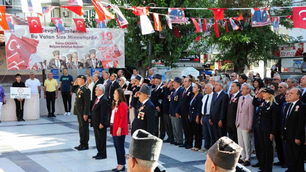 Balçova’da Gaziler Günü kutlandı