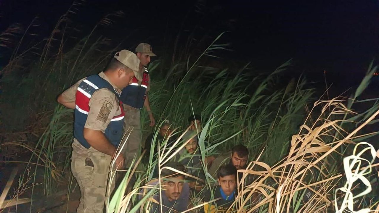 Kilis’te 7 düzensiz göçmen yakalandı