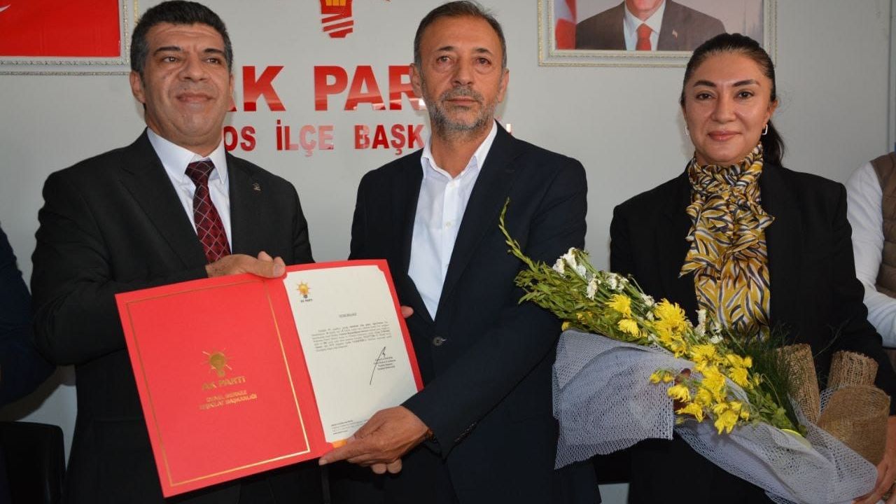 Patnos’ta AK Parti İlçe Başkanlığına Çetin Taşdemir atandı