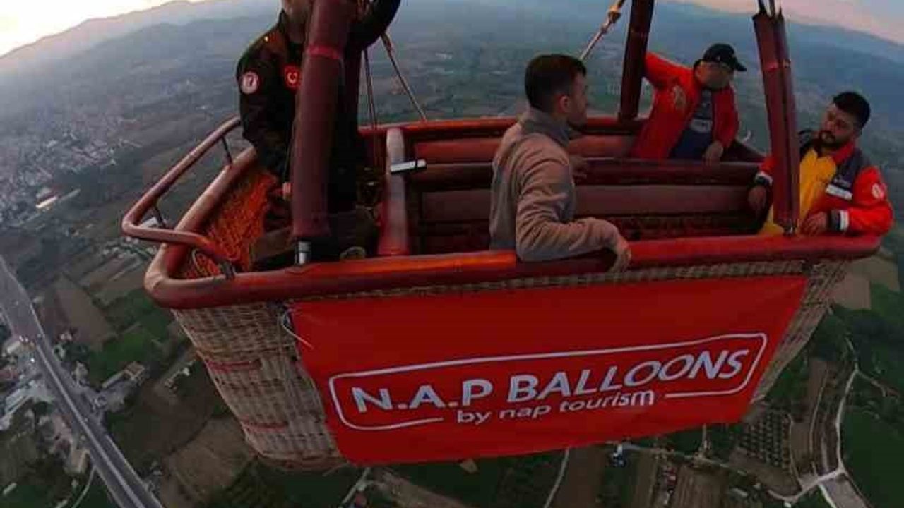 Yatağan’da balon turizmi için test uçuşları başladı