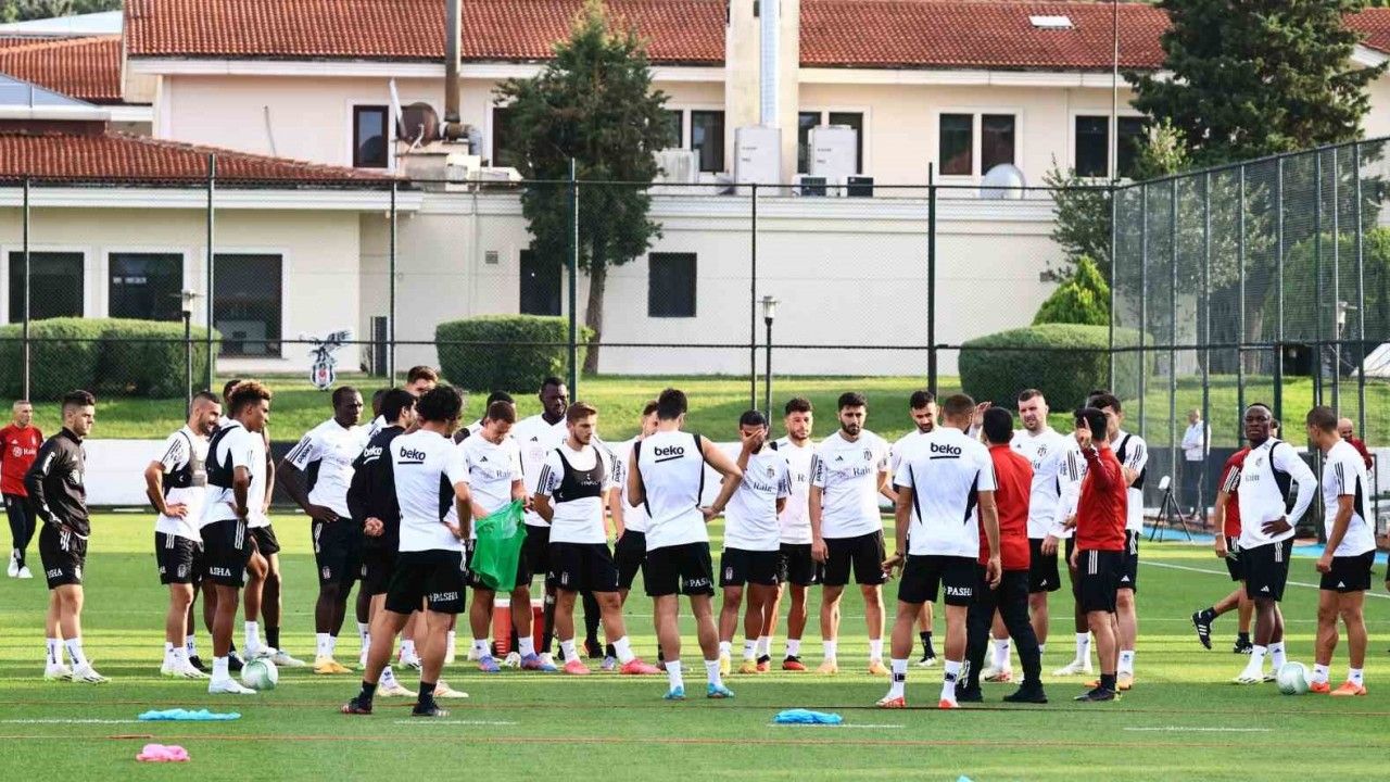 Beşiktaş, Lugano maçı hazırlıklarına başladı