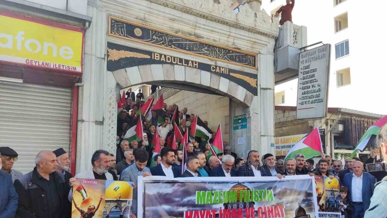 Bitlis’teki STK’lardan Filistin için birlik çağrısı