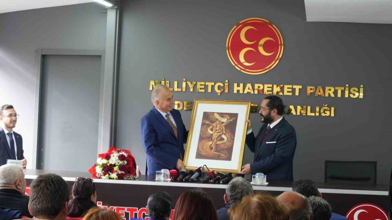 MHP İl Başkanı Yılmaz, ittifak ortağı Başkan Zolan’ı ağırladı
