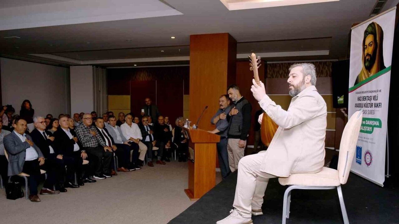 Kuşadası’nda Hacı Bektaş Veli Anadolu Kültür Vakfı Eğitim ve Danışma Çalıştayı Başladı