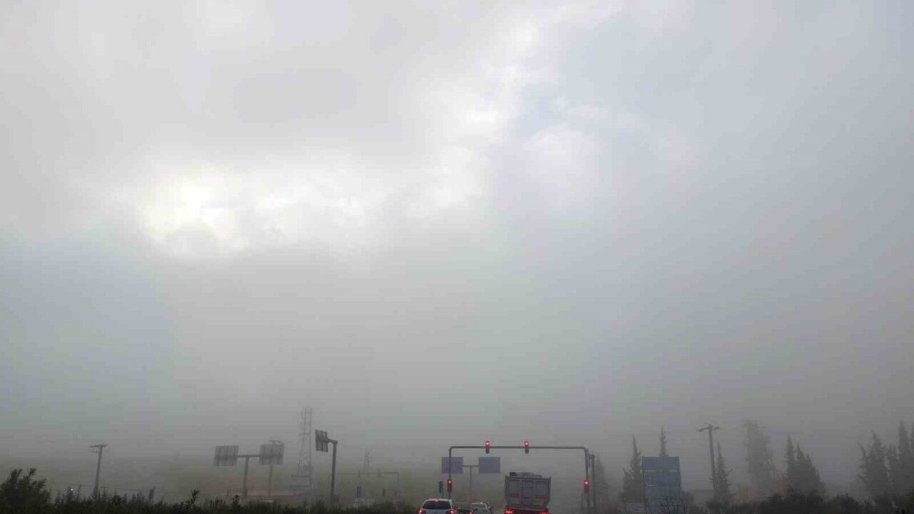 Yatağan-Çine arasında yoğun sis