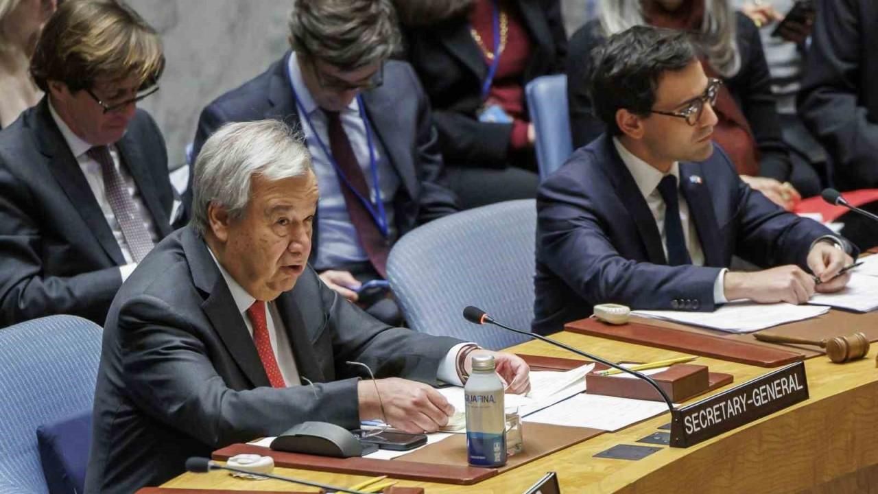 BM Genel Sekreteri Guterres: “Uluslararası Adalet Divanı’nın bağlayıcı kararlarına uyulmalıdır”