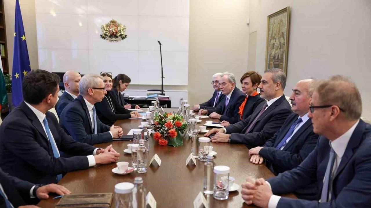 Dışişleri Bakanı Fidan, Bulgaristan Başbakanı Denkov ile görüştü