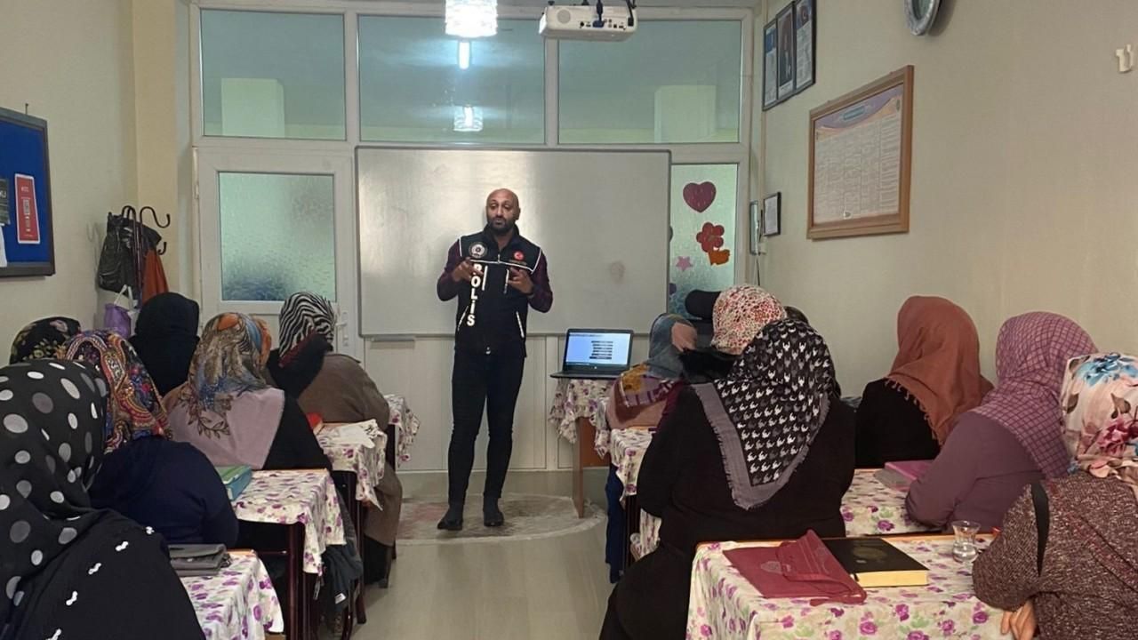Mersin’de "En İyi Narkotik Polisi Anne" projesi eğitimleri sürüyor