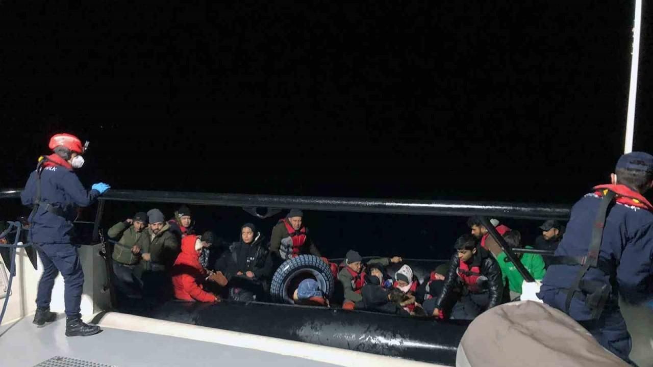 Datça’da 31 düzensiz göçmen yakalandı